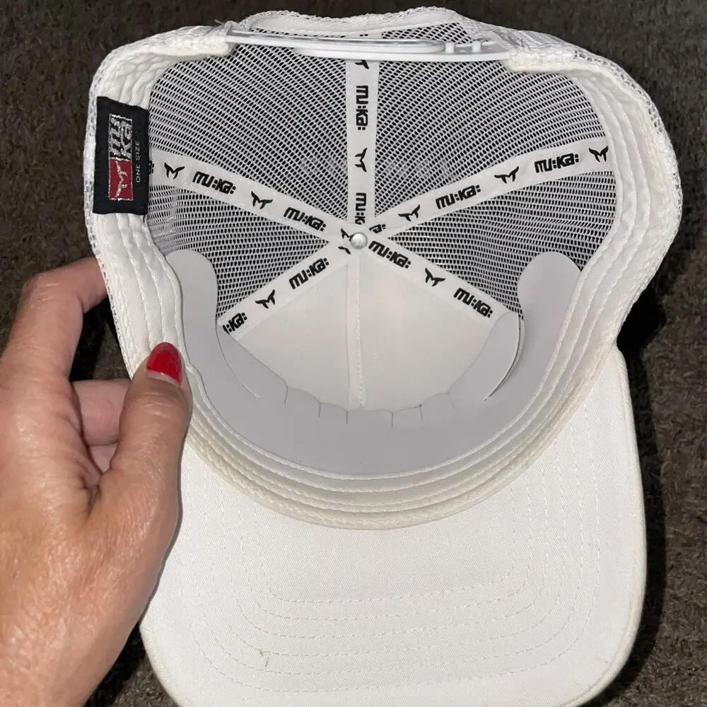 Trucker Hat Self Discover in White